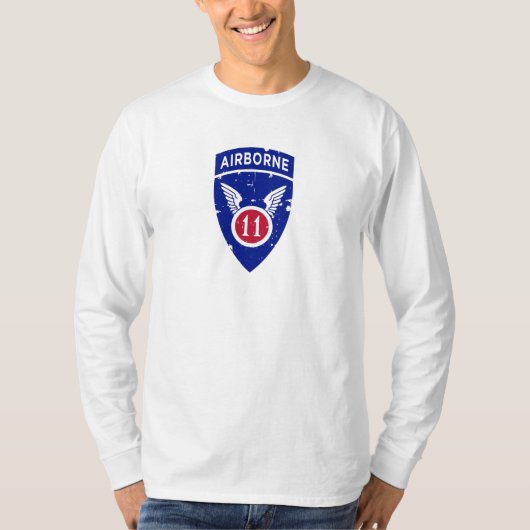 第11機空部「北極天使グランジ」 Tシャツ (正面)