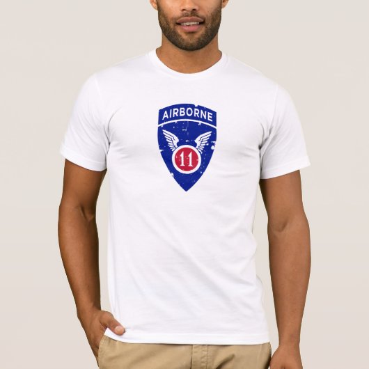 第11機空部「北極天使グランジ」 Tシャツ (正面)