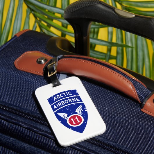 第11機空部「北極天使動揺して」 ラゲッジタグ (正面インサイチュ1)