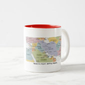 第11次航空自衛砲兵旅団コーヒーマグ ツートーンマグカップ (正面右)