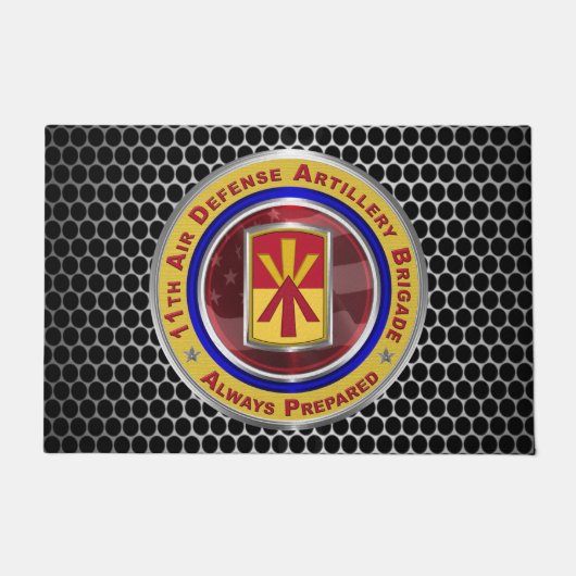 第11次航空自衛砲兵旅団 ドアマット (正面)