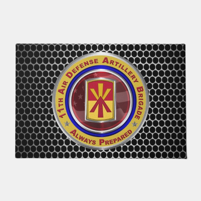 第11次航空自衛砲兵旅団 ドアマット (正面)