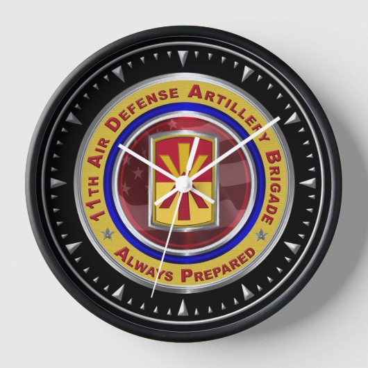 第11次航空自衛砲兵旅団 壁時計 (正面)