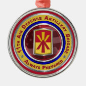 第11次航空防衛旅団 メタルオーナメント (正面)