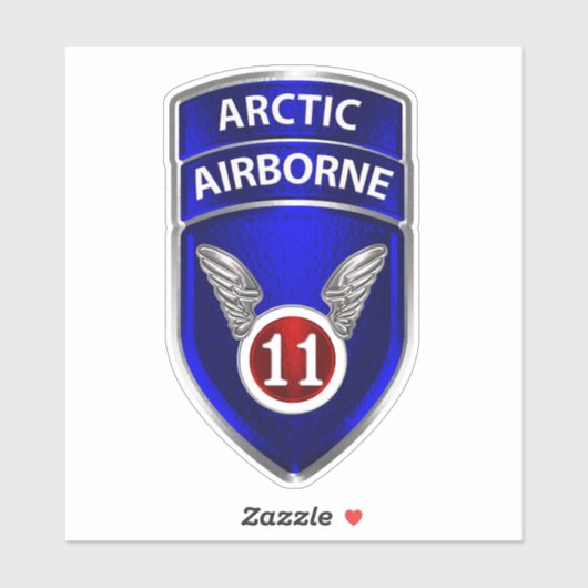 第11空挺師団 シール (シート)