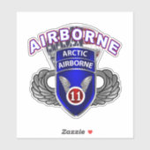 第11空挺師団 シール (シート)