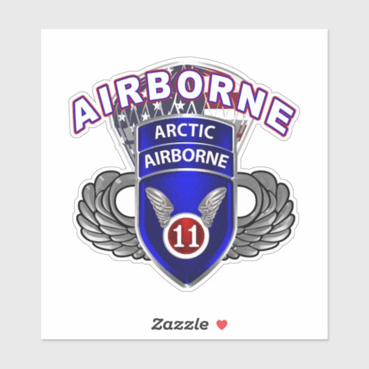 第11空挺師団 シール (シート)