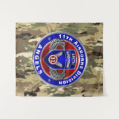 第11空挺師団 タペストリー (正面(横))