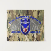 第11空挺師団 タペストリー (正面(横))