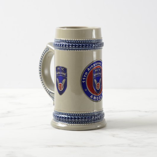 第11空挺師団 ビールジョッキ (正面左)