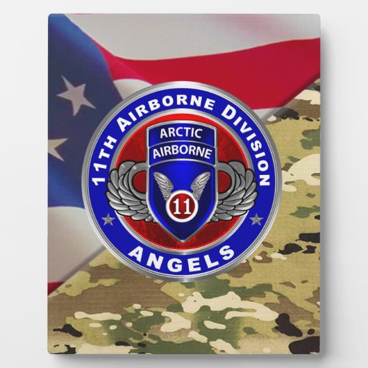 第11空挺師団 フォトプラーク (正面)