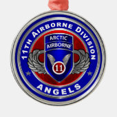 第11空挺師団 メタルオーナメント (正面)