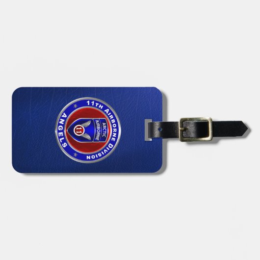 第11空挺師団 ラゲッジタグ (正面横)