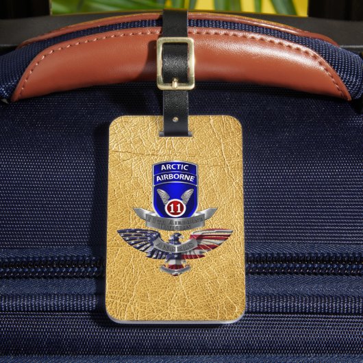 第11空挺師団 ラゲッジタグ (正面インサイチュ2)