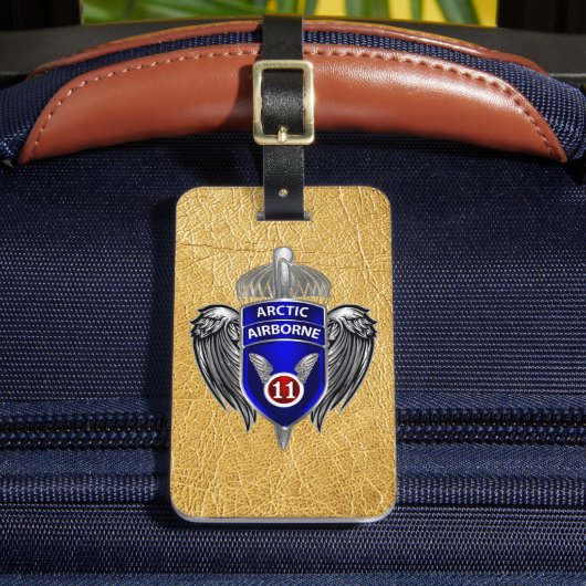 第11空挺師団 ラゲッジタグ (正面インサイチュ2)
