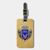 第11空挺師団 ラゲッジタグ (正面縦)