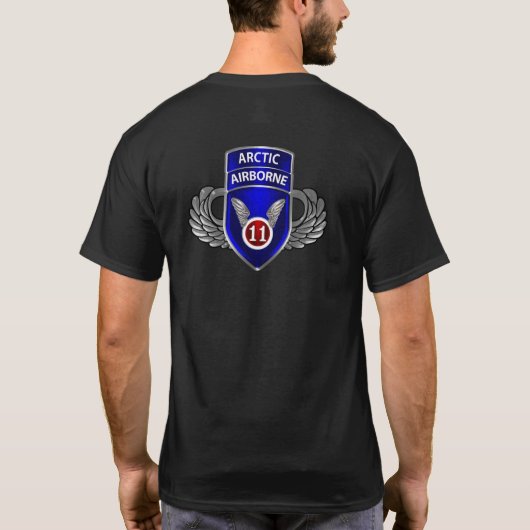 第11空挺師団 Tシャツ (裏面)