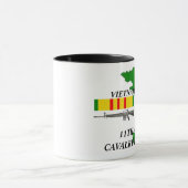 第11装甲機甲連隊のベトナムの獣医のコーヒー・マグ マグカップ (中央)