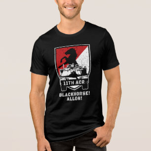 第11装甲騎兵連隊のプライド トライブレンドＴシャツ