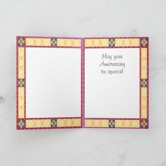 第11記念日カード カード (内部)