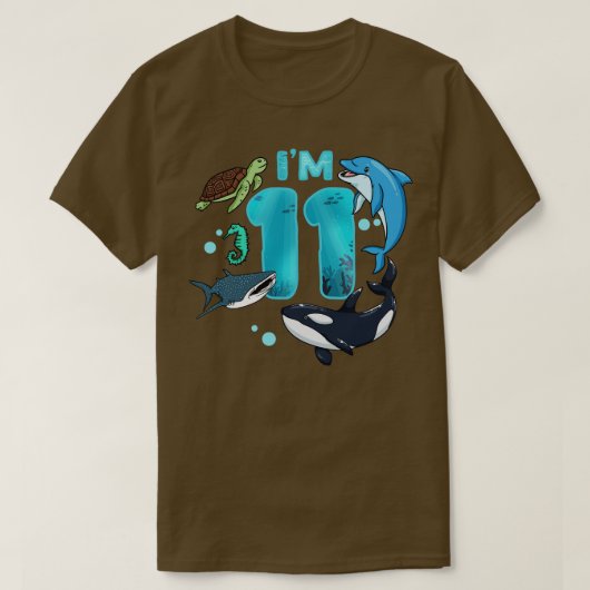 第11誕生日ザシー Tシャツ (デザイン正面)