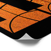 第11誕生日バスケットボールボーイズキッズ ポスター (角)