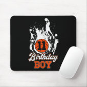 第11誕生日ビスケットビルテーマ誕生日ボーイ11歳 マウスパッド (マウス)