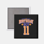 第11誕生日ボーイビスケットビル恋人11歳Bd マグネット (正面/裏面)