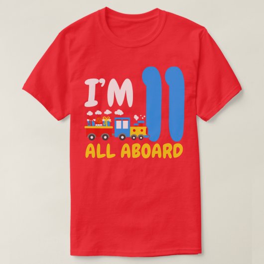 第11誕生日列車 Tシャツ (デザイン正面)