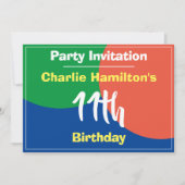 第11誕生日招待状 (正面)