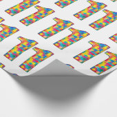 第11誕生日自閉症インサートfor Boy Girl ラッピングペーパー (角)