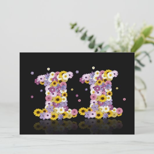 第11開花した手紙を持つ誕生会、 招待状 (スタンド正面)