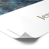 第11駅：イエスは十字架に釘付けされている。 ポスター (角)