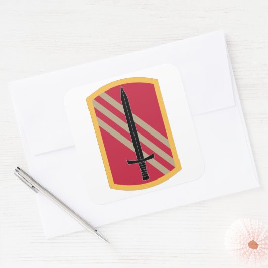 第113旅団 スクエアシール (封筒)