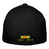 第118回AHCベトナムUH1刺繍帽子 刺繍入りキャップ (裏面)