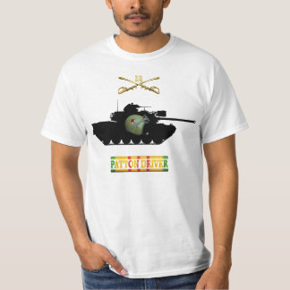 第11 ACRのサーベル及びVSM M48A3 Pattonの運転者のワイシャツ Tシャツ