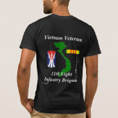 第11 LT InfのBDE Tシャツ (裏面)