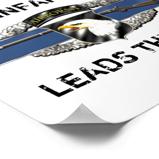 第11B空挺師団 ポスター (角)