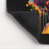 第12アフリカのメラニン滴下女王 マウスパッド (コーナー)