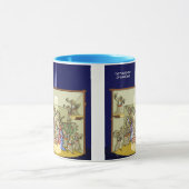 第12クリスマス(ドラムをたたいている12人のドラマー)のマグの日 マグカップ (中央)