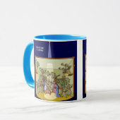 第12クリスマス(ドラムをたたいている12人のドラマー)のマグの日 マグカップ (正面左)