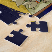 第12クリスマス(12人のドラマー)のジグソーパズルの日 ジグソーパズル (側面)