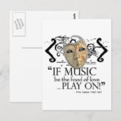 第12ナイトミュージック引用文 ポストカード (正面/裏面)