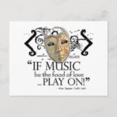 第12ナイトミュージック引用文 ポストカード (正面)