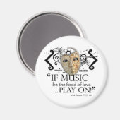 第12ナイトミュージック引用文 マグネット (正面/裏面)