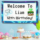 第12ハッピーバースデー・クリティカル・ヒットへようこそ！ 横断幕