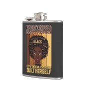 第12メラニンは黒人の女性をノックアウトできない フラスク (左)