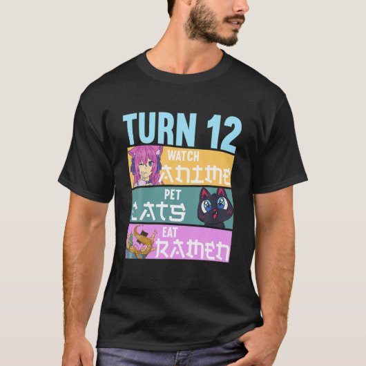 第12回アニメ誕生日パジャマIペット Tシャツ (正面)
