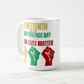 第12回パン・アフリカ拳マグカップ コーヒーマグカップ (正面左)