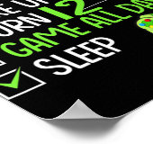 第12回パーフェクト誕生日ボーイズゲーム12歳Gif ポスター (角)